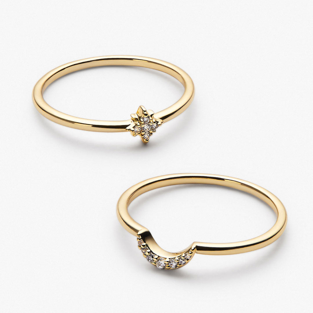 Nakupujte širokou škálu šperků z 18k zlatem pozlacených stříbrných prstenů online nyní na JINGYING