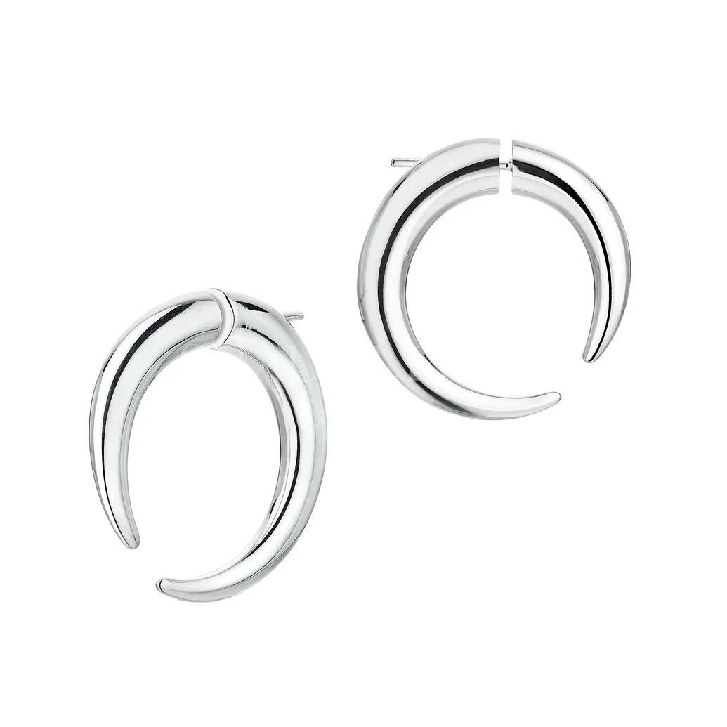 wholesale Sterling Silver OEM/ODM Jewelry Large Hoop Earring 925 Silver Jewelry Suppliers Wholesaler
