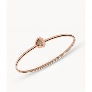 Bracciale vermeil personalizzato in oro rosa 18 carati del produttore di gioielli in argento sterling del deisgn