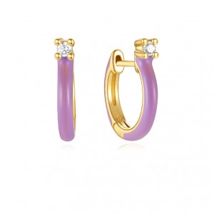 USA Custom Wholesale Hoop Earrings  For Women 925 Sterling Silver Vermeil 18k Gold Plated