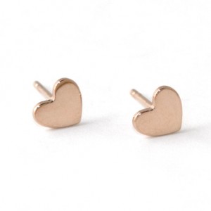 Wholesale custom jewelry vendors earrings stud rose gold vermeil jewelry