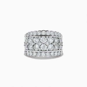 Wholesale sterling silver cz rings supplier