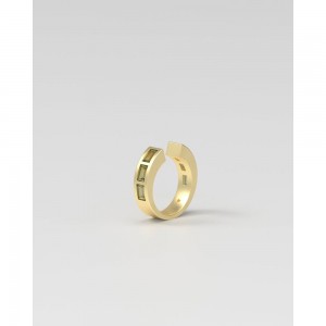 Womens Sterling Silver Ring Custom Gold Vermeil Jewelry for Women