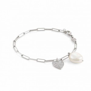 Hersteller von individuellem Modeschmuck WHITE DREAM ARMBAND MIT HERZ