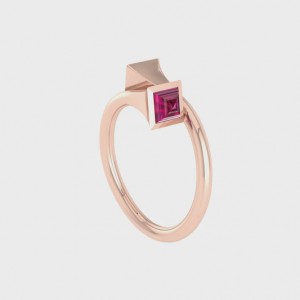 custom jewelry design rose gold rings for women