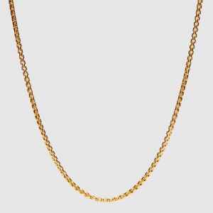 custom length jewelry gold plated 14k chain