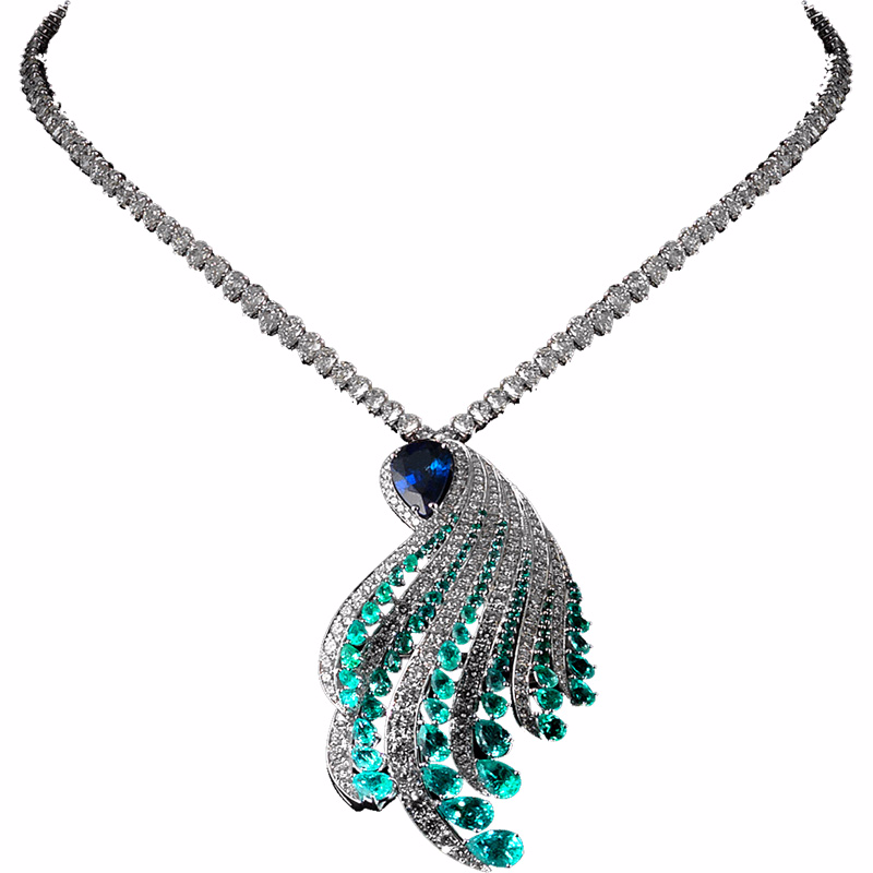 Proveedor y mayorista de joyería plateada plata esterlina del collar personalizado de joyería OEM/ODM al por mayor