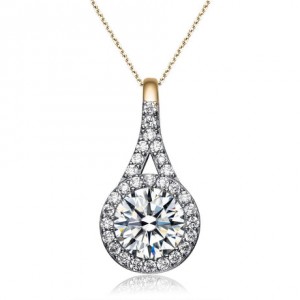 custom silver pendants cubic zirconia jewelry