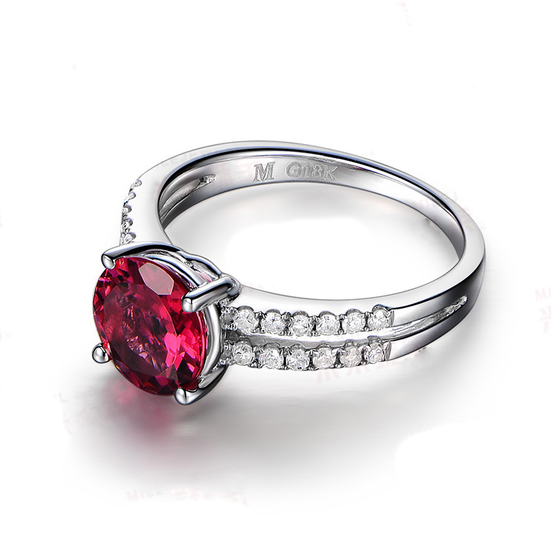 Custom Engros 925 Silver Ring Custom |Ruby smykkedesign |Fremstilling af 18 karat forgyldte smykker Engros