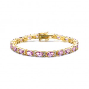 customize your own bracelet 925 Cz Design bracelet supplier