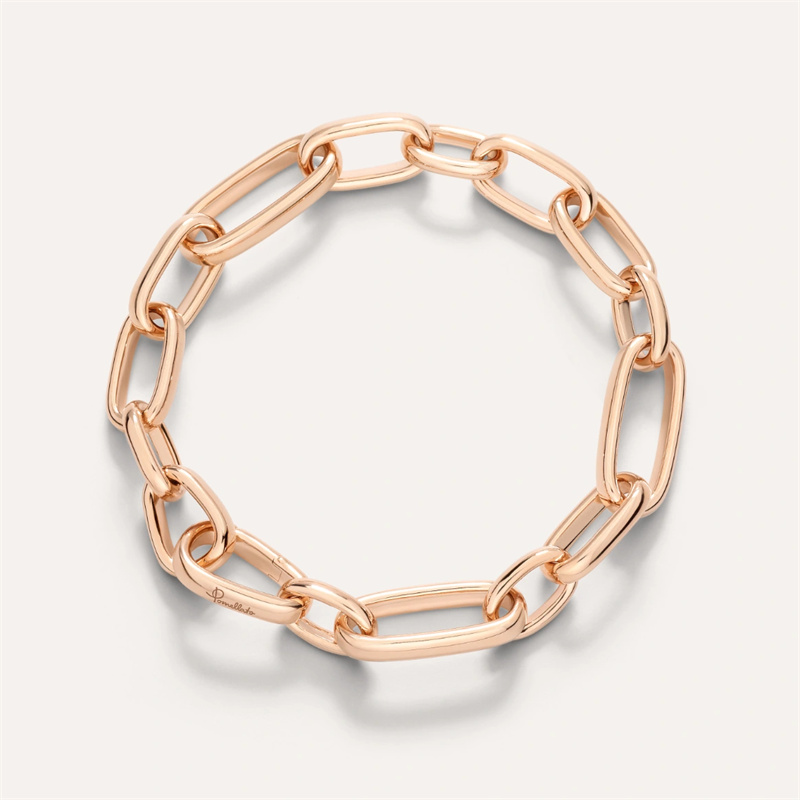 bracciali personalizzati in argento vermeil oro rosa 18kt