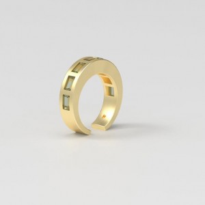 produttori di gioielli vietnamiti anello personalizzato in oro su argento all'ingrosso