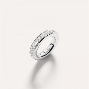 wholesale supplier and OEM design ring vermeil white gold 18kt