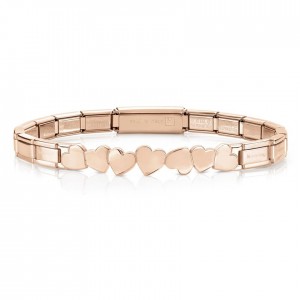 ‎Create Your Jewelry Line Custom made Rose gold PVD finish bracelet